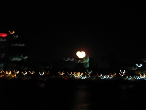 Although this one's pretty cute- hand shook mid-shot and ended up with a heart-shaped moon. Pretty neat!